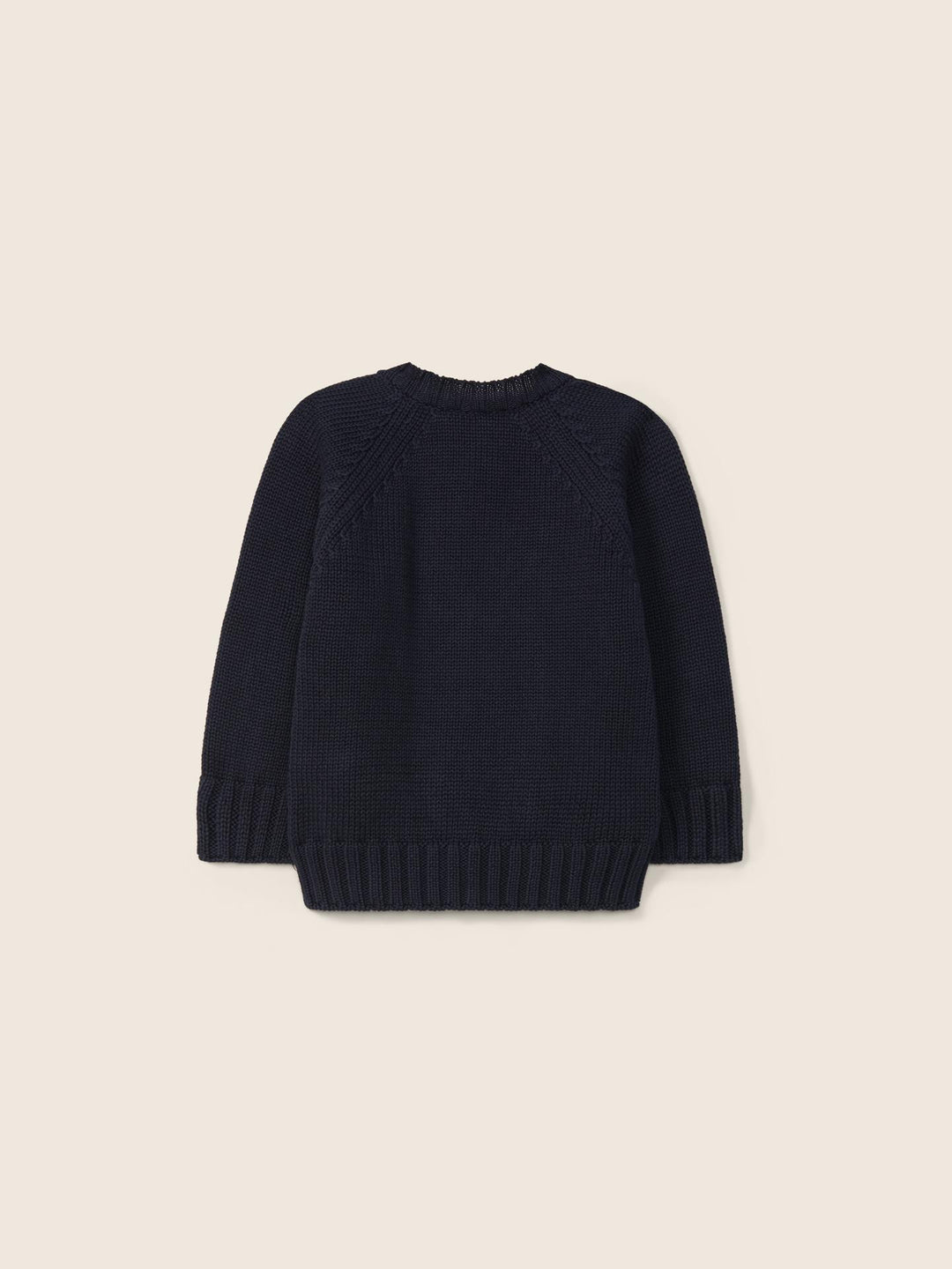 Cardigan scollo a V in filo blu 12308A 13 WEDOBLE 