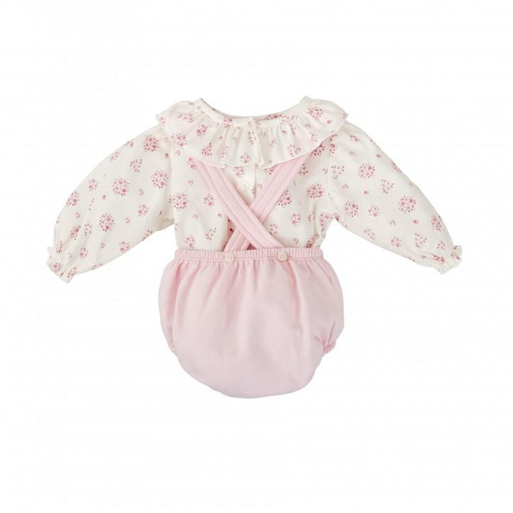 Salopette corta con camicia 41614 RO BABIDU 