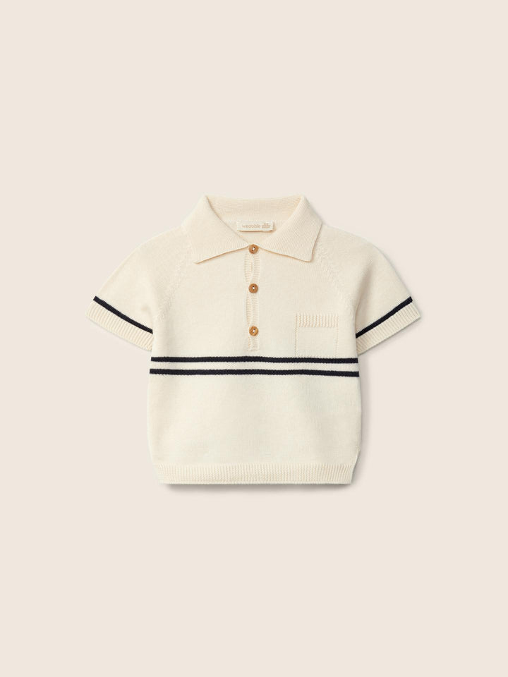 Polo in filo 08319A 13 WEDOBLE 