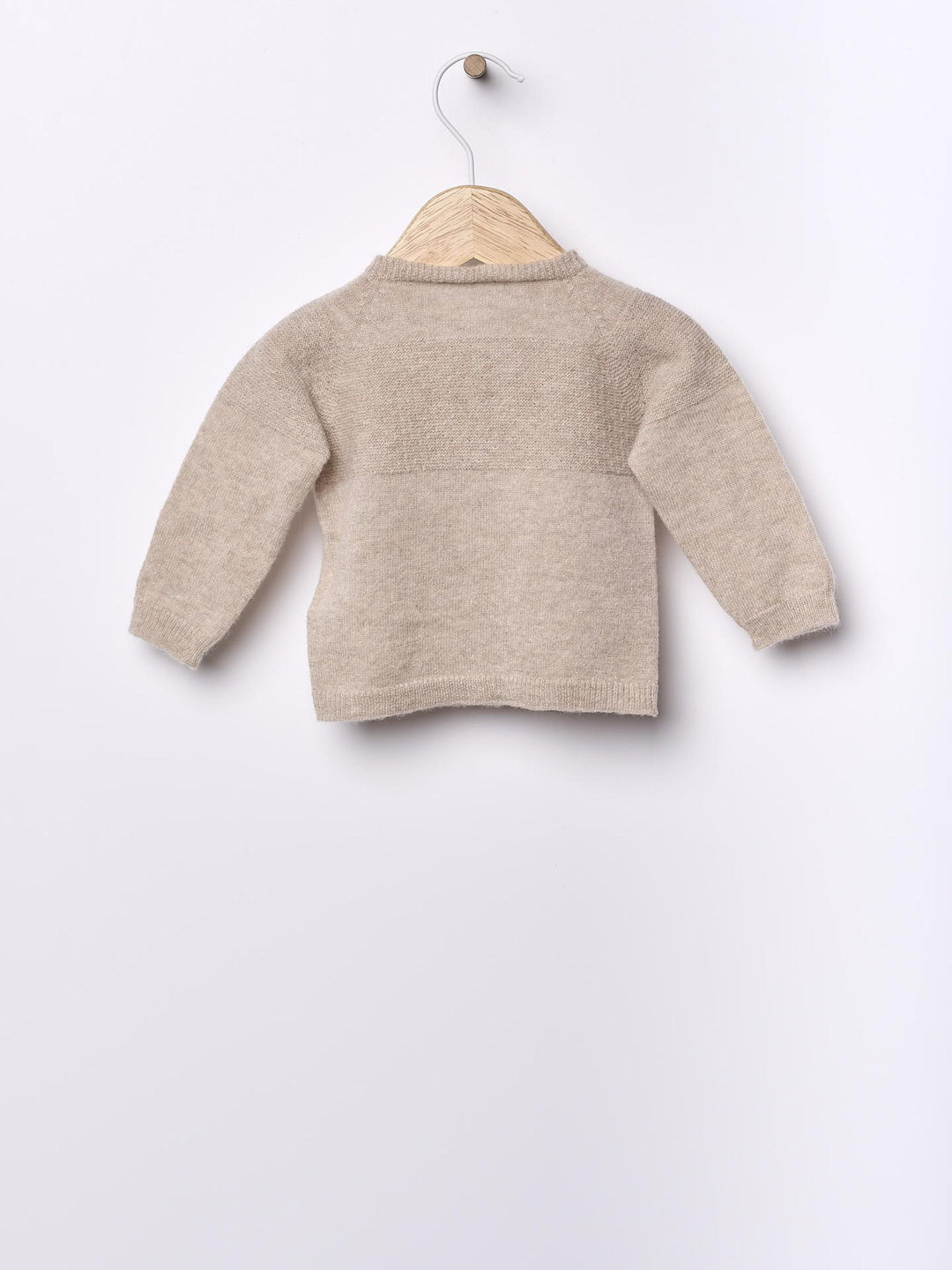 Cardigan lavorato a maglia in misto lana e cashmere 02308A 04 WEDOBLE 