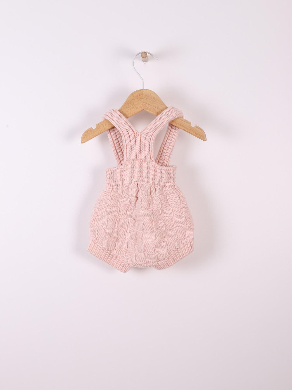 Salopette corta in lana merino 07305B 02 WEDOBLE 