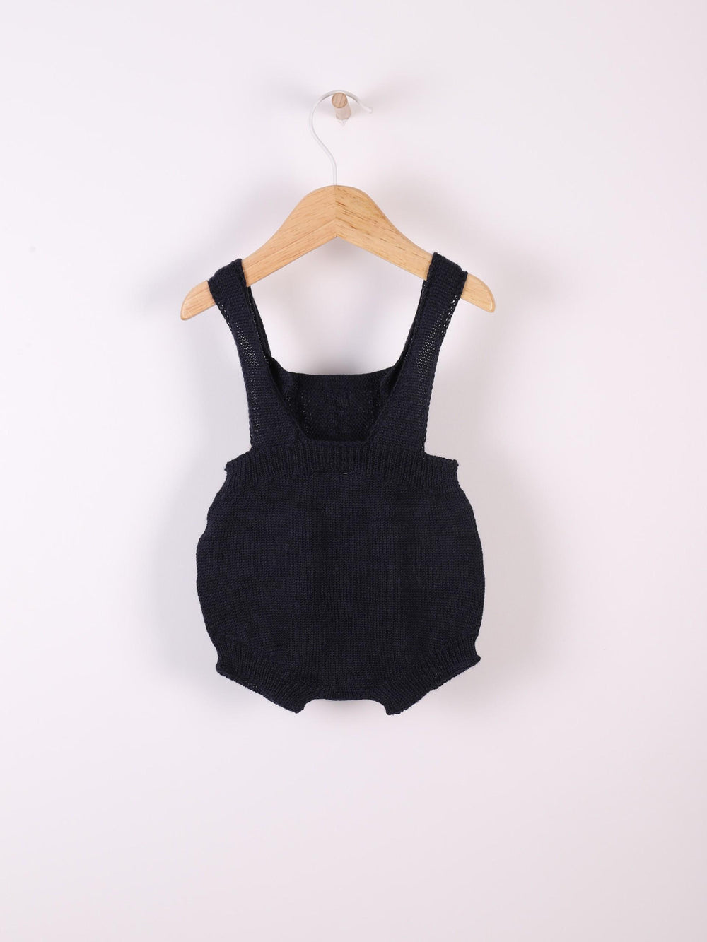 Salopette corta in lana merino 08305B 13 WEDOBLE 