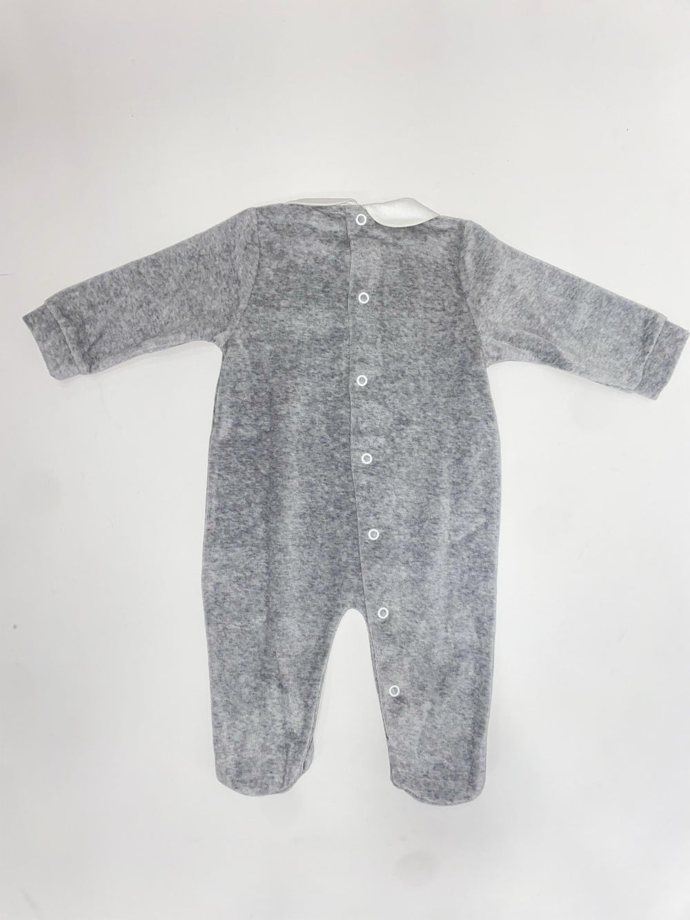 Tutina intera in ciniglia con dettaglio tartan 9090/05 GR PERDIPIU' 