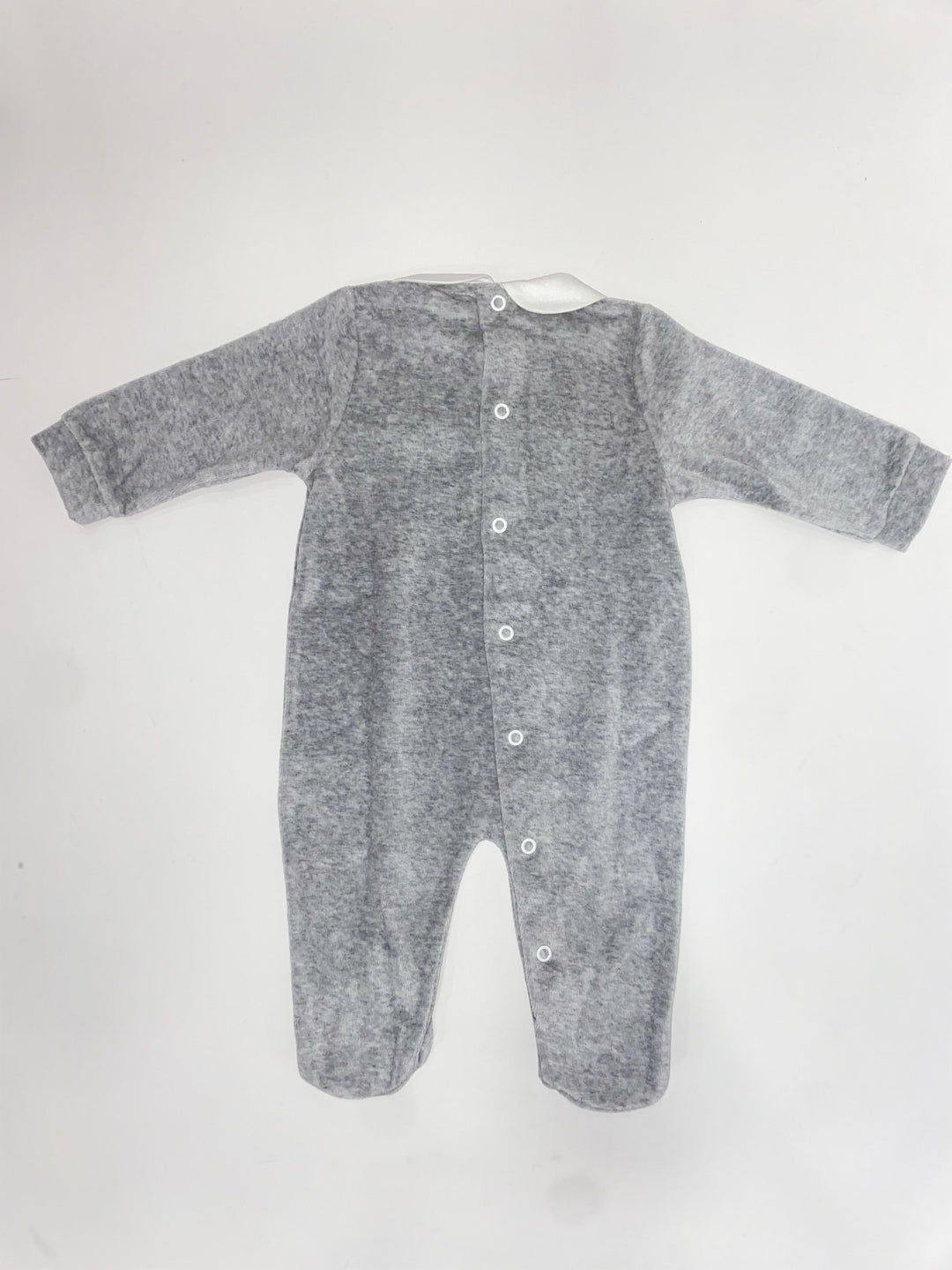 Tutina intera in ciniglia con dettaglio tartan 9090/05 GR PERDIPIU' 