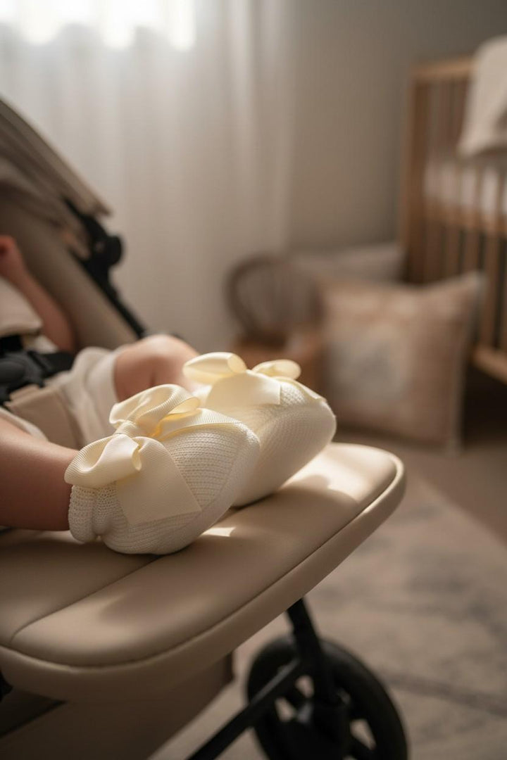 Scarpine con fiocco in filo 8469 X1 STORY calze 