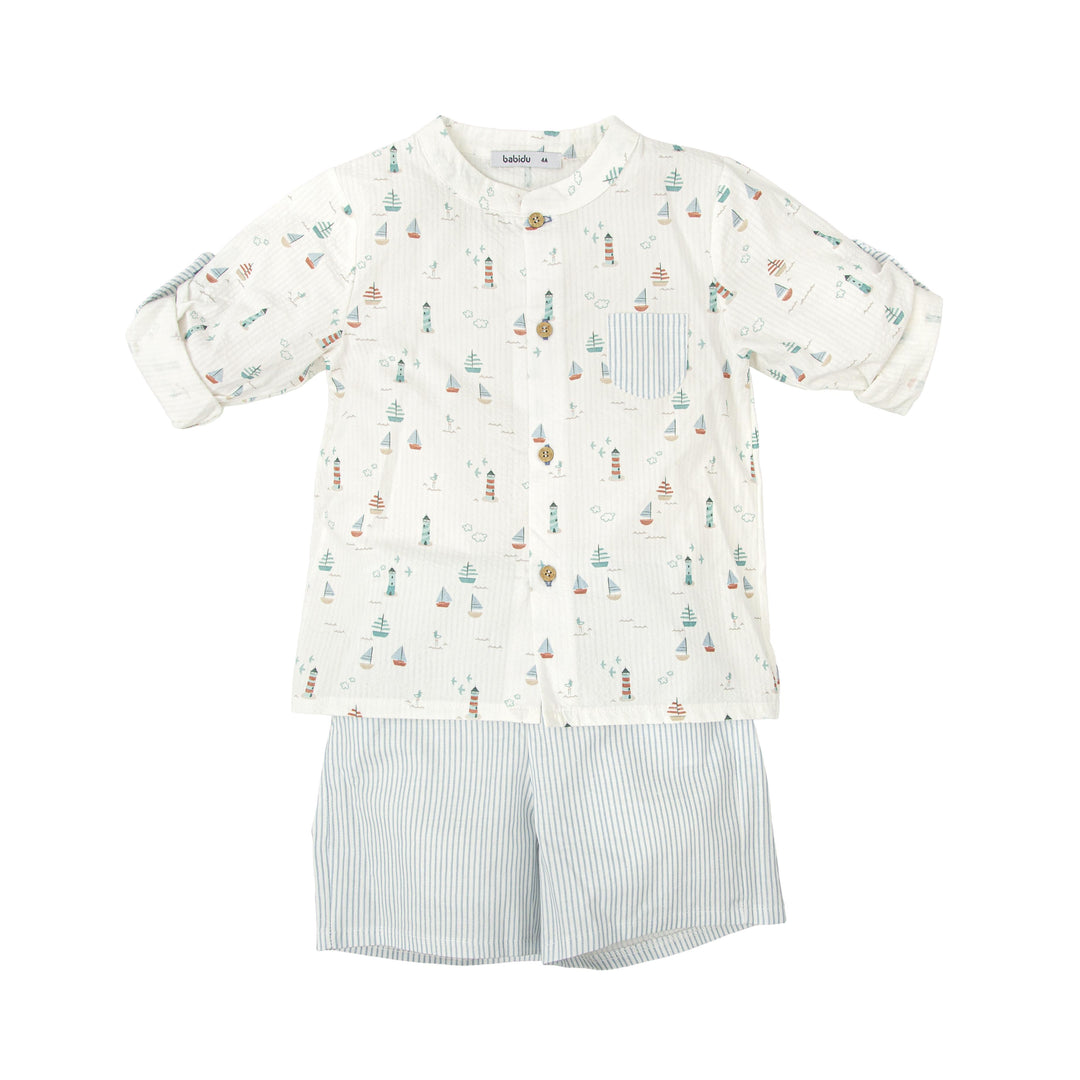 Completo con motivi nautici 40420 MU BABIDU 