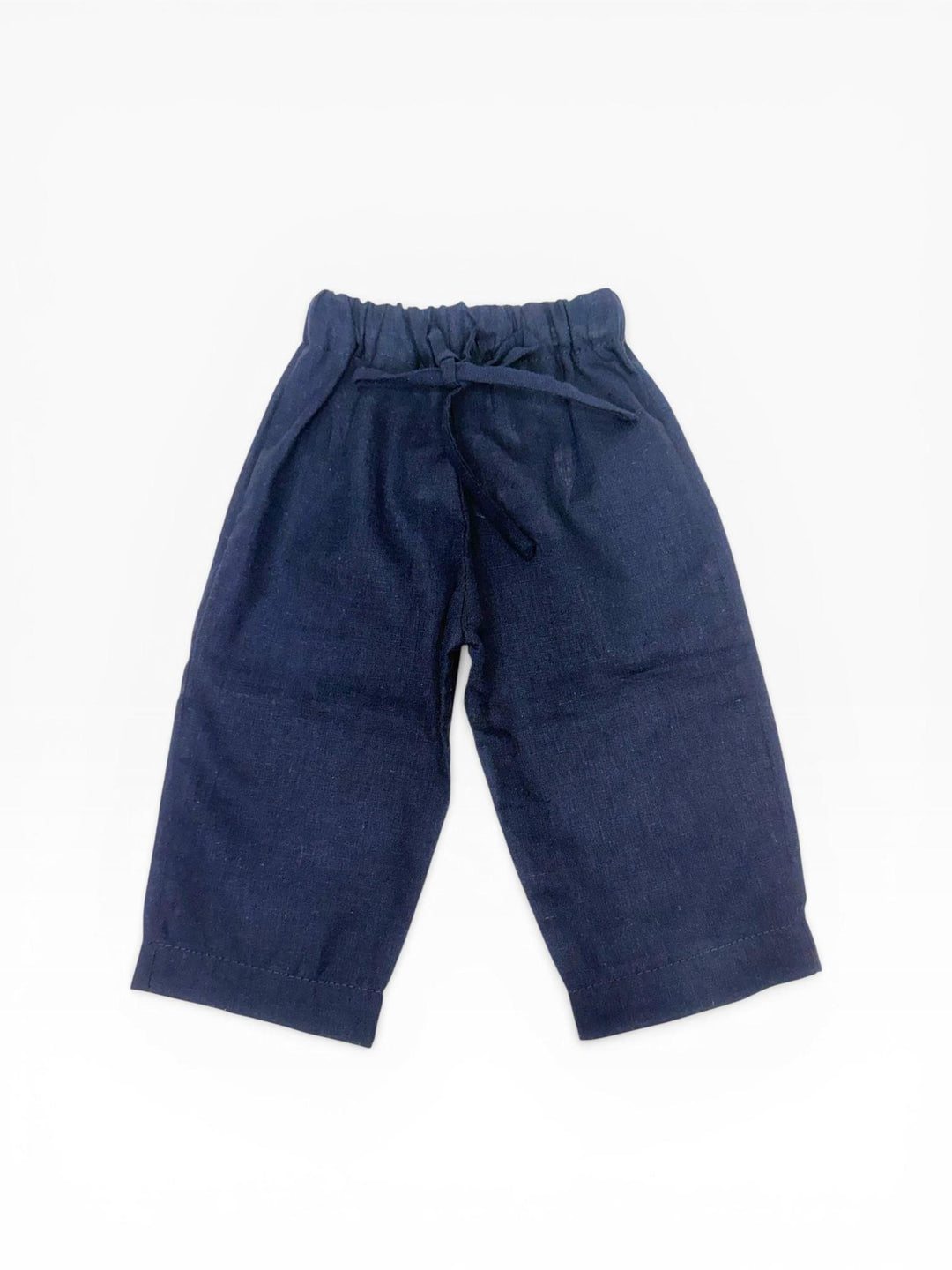 Pantalaccio in lino blu notte MATTIA 20 Mantì 