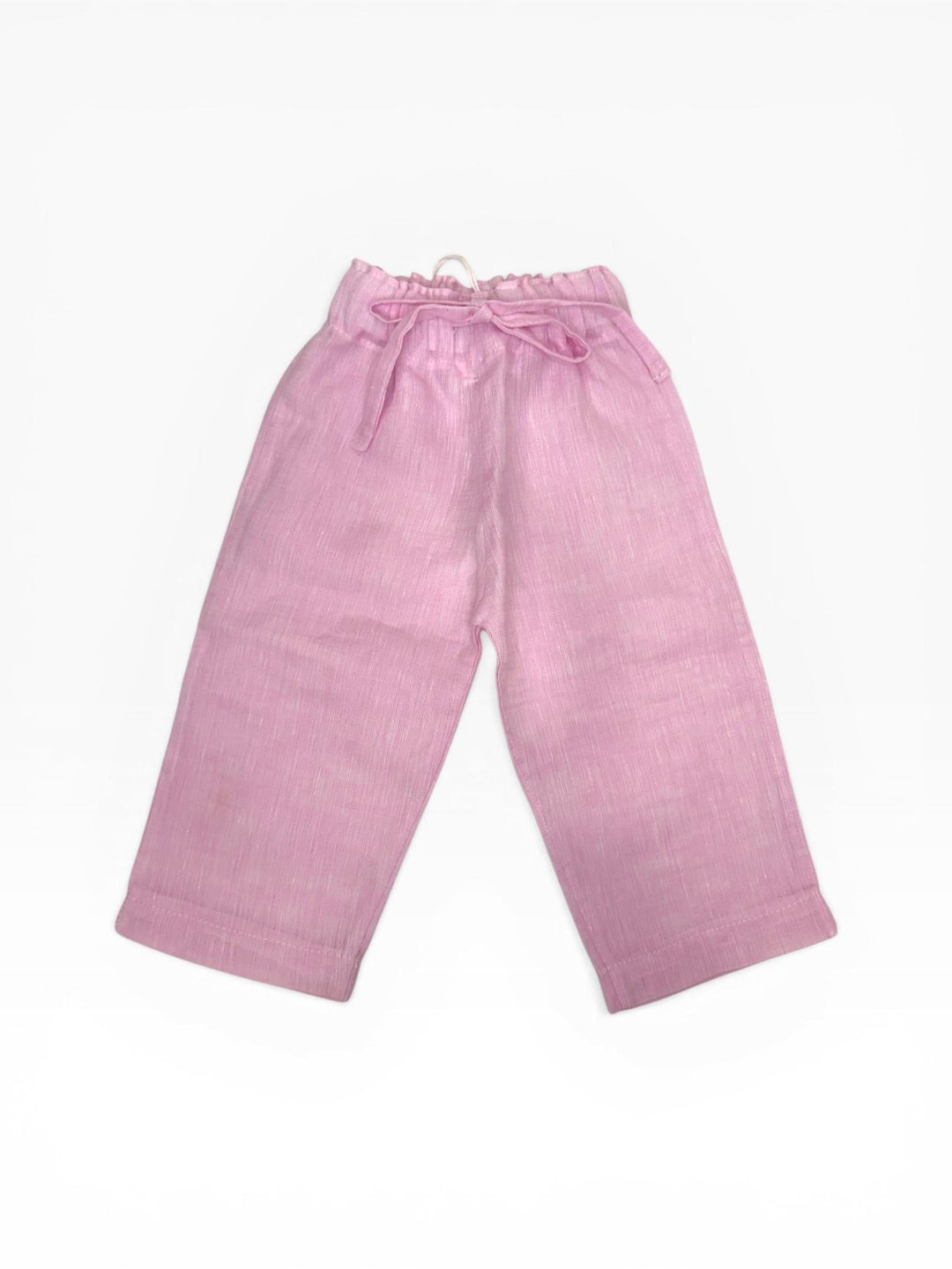 Pantalaccio in lino rosa LORENZA 84 Mantì 