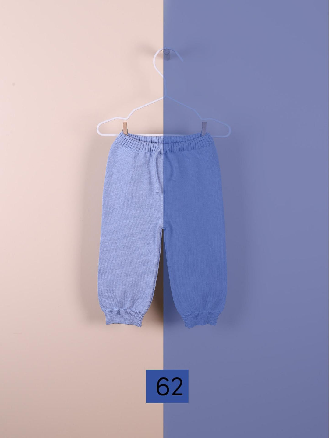Pantaloni in filo bluette 12322A 62 WEDOBLE 