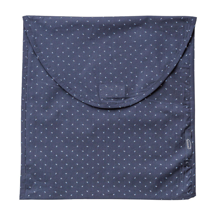 Pigiama in cotone lungo fantasia blu PETER UCL 637 GOLD 