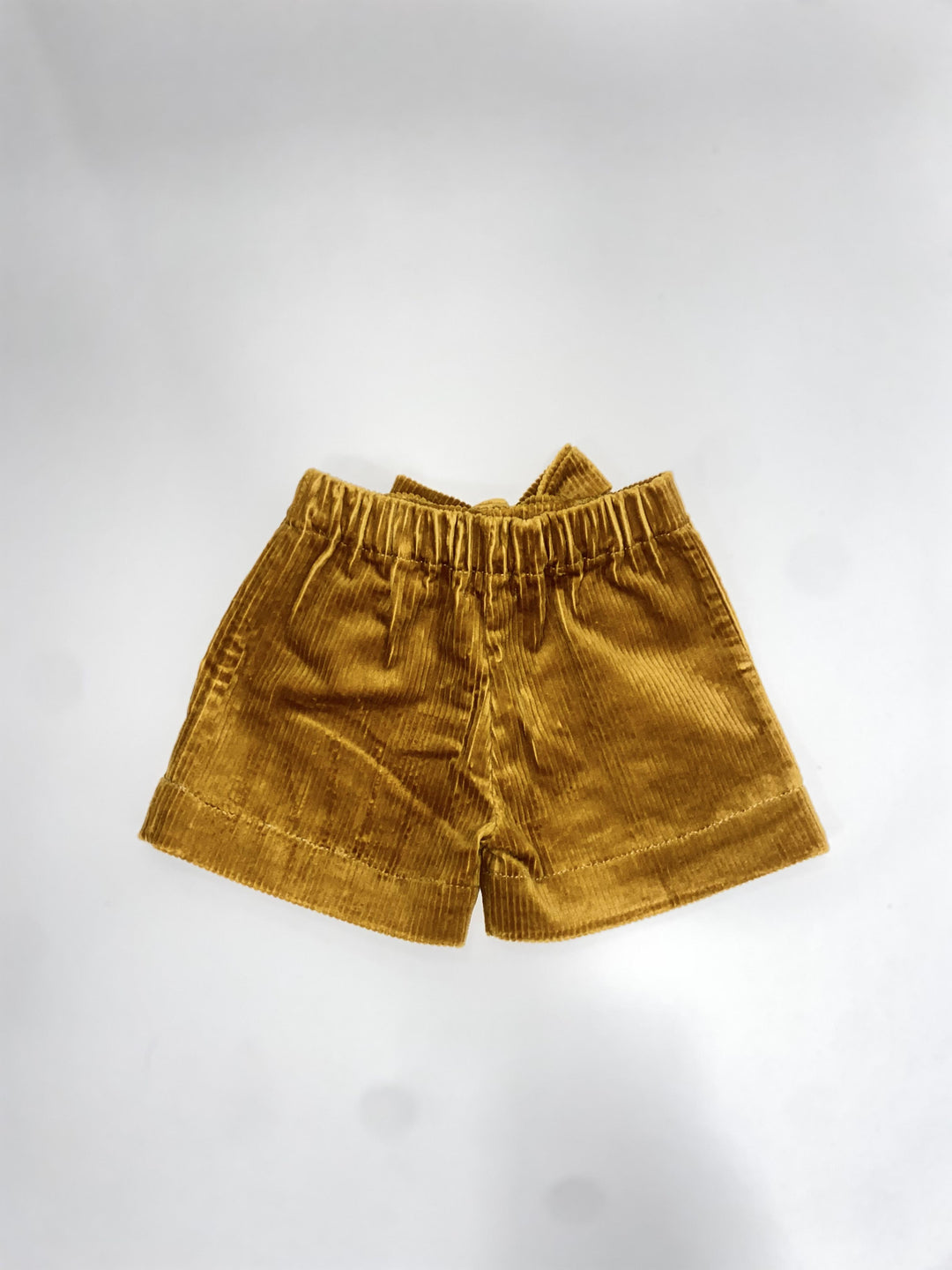 Pantaloncini in velluto a coste con fiocco in vita GAIA 66 Mantì 