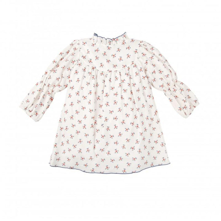 Abito floreale in caldo cotone 91657 BB BABIDU 