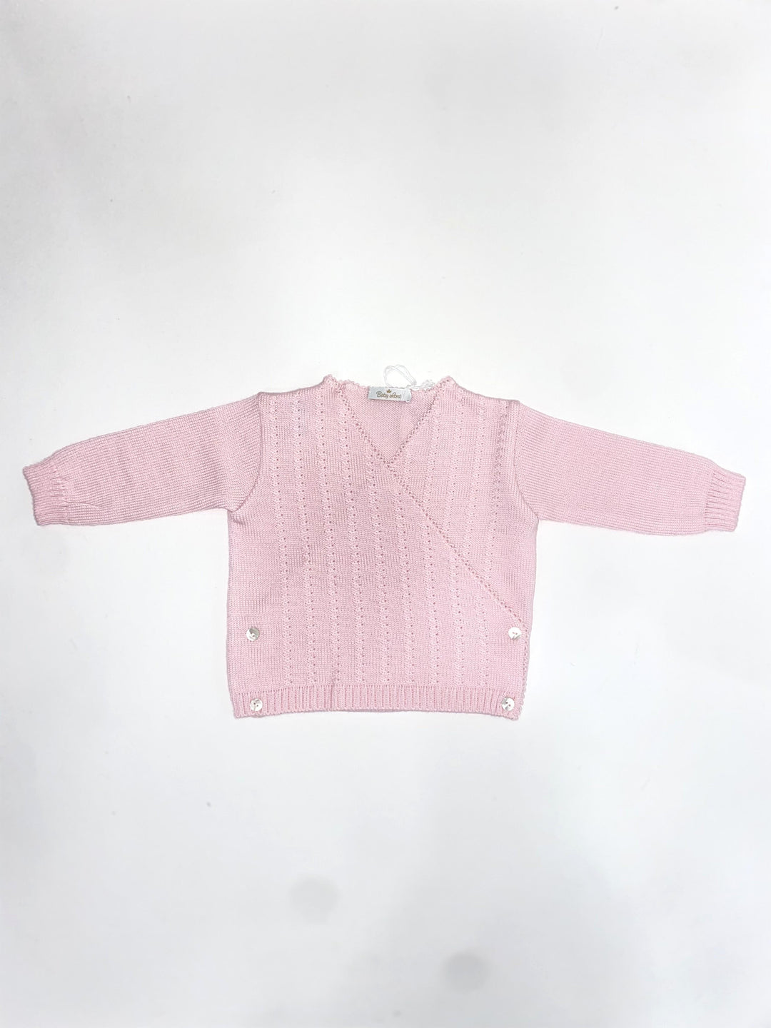 Incrociatina in lana rosa 511 RO BABY Lord 