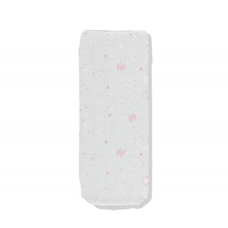 Mussola con microfantasia rosa 6871/05 RO BABIDU 