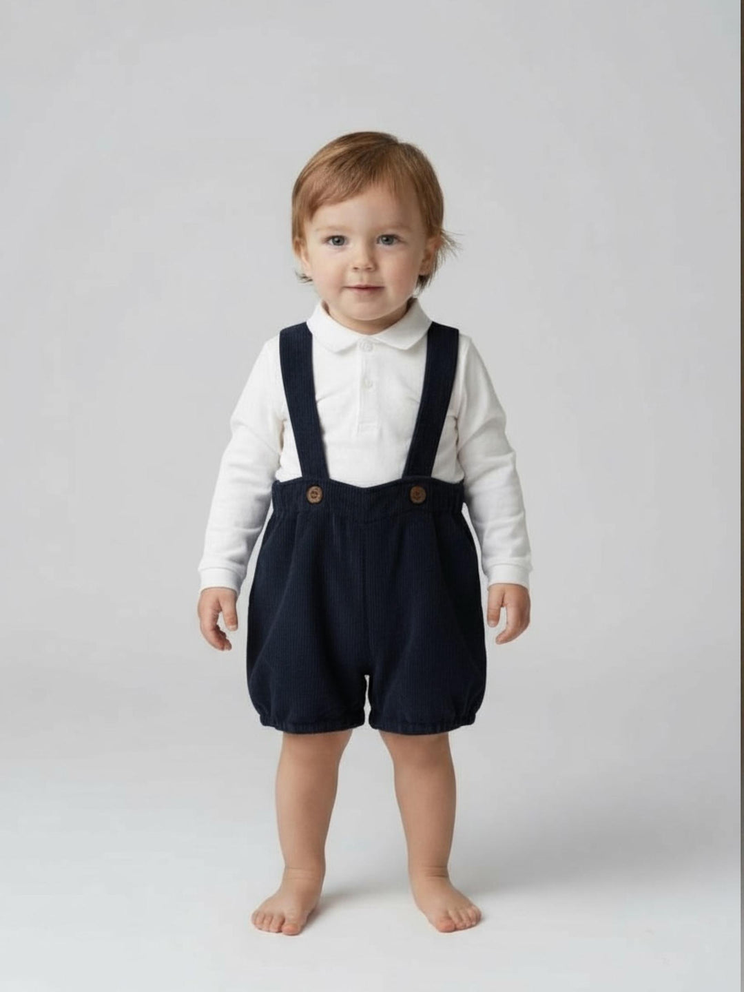 Salopette corta in velluto a coste PER LUI LUI 103 Mantì 