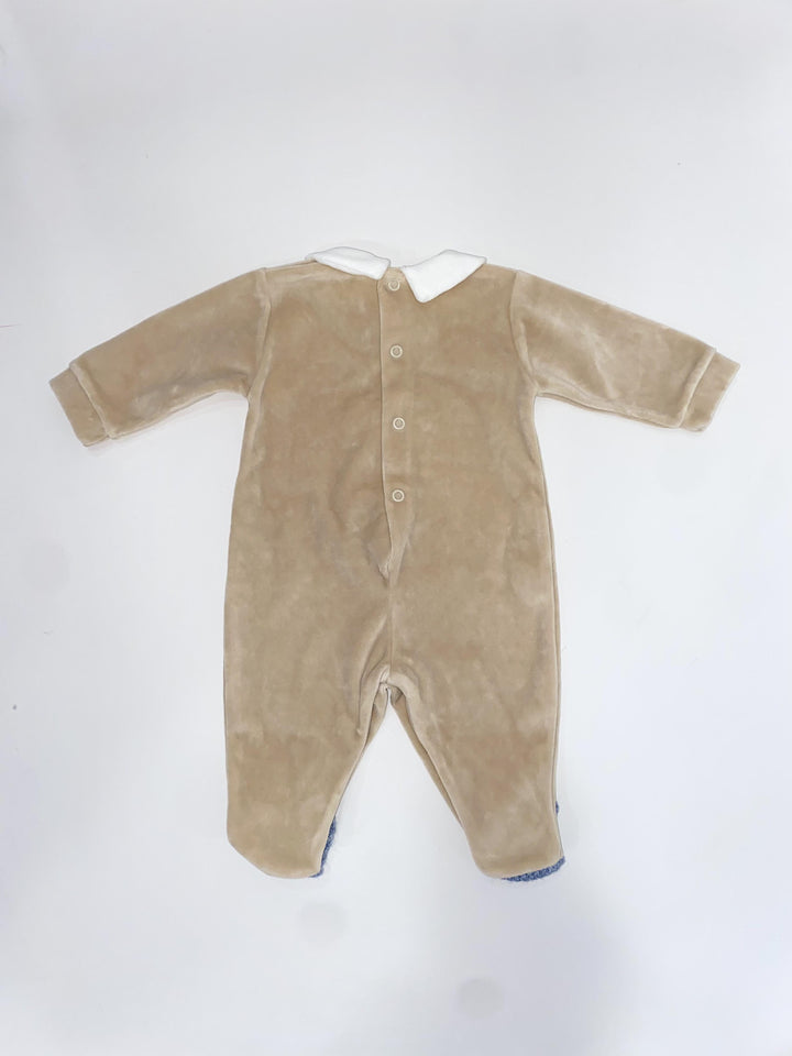 Tutina in ciniglia cammello TU8210 BS Teto e Tatta 