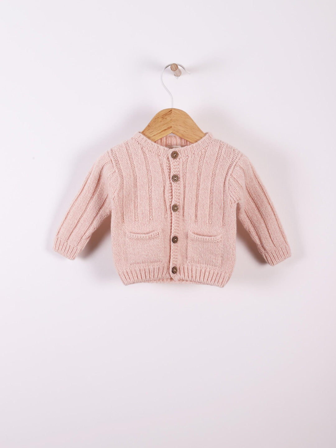 Cardigan a coste in lana 04308A 44 WEDOBLE 