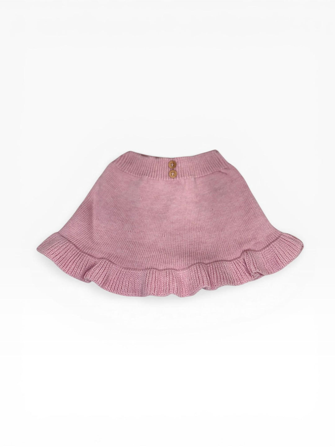Gonna in filo con volant rosa 26108 80 Babby 
