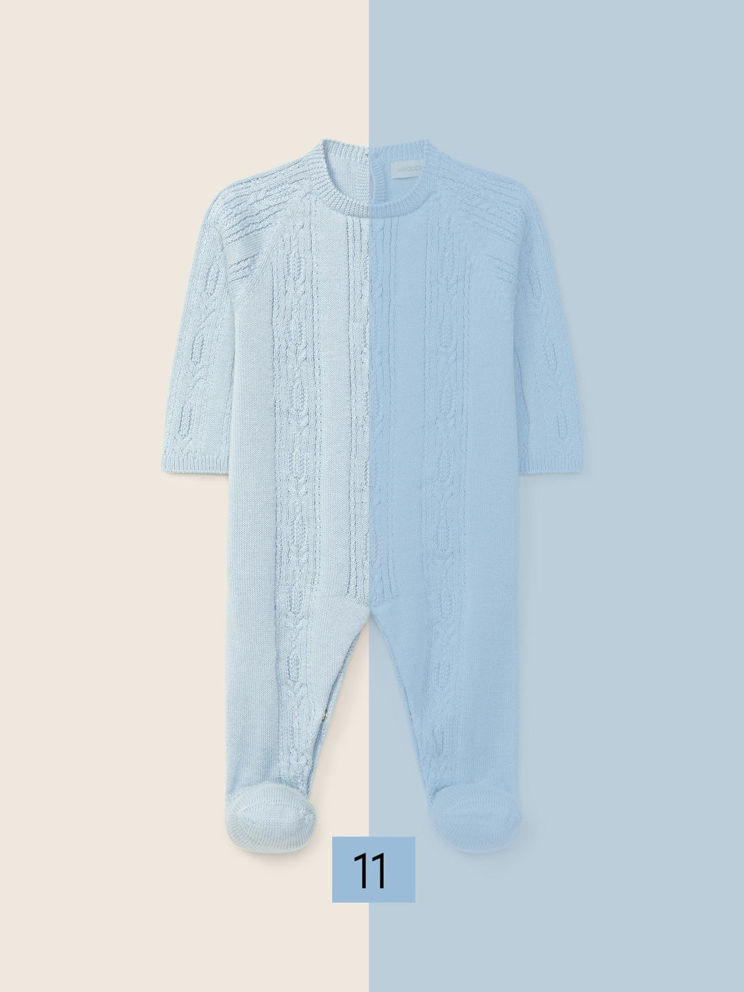 Tutina in filo ricamata 03346A 11 WEDOBLE 