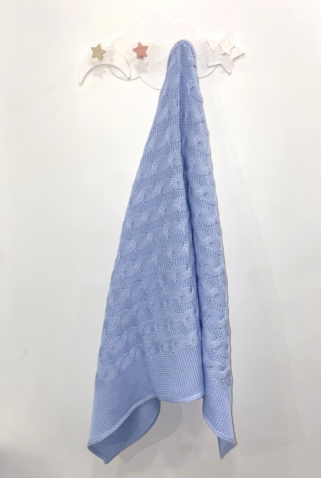 Copertina in pura lana con trecce 123 CE BABY Lord 