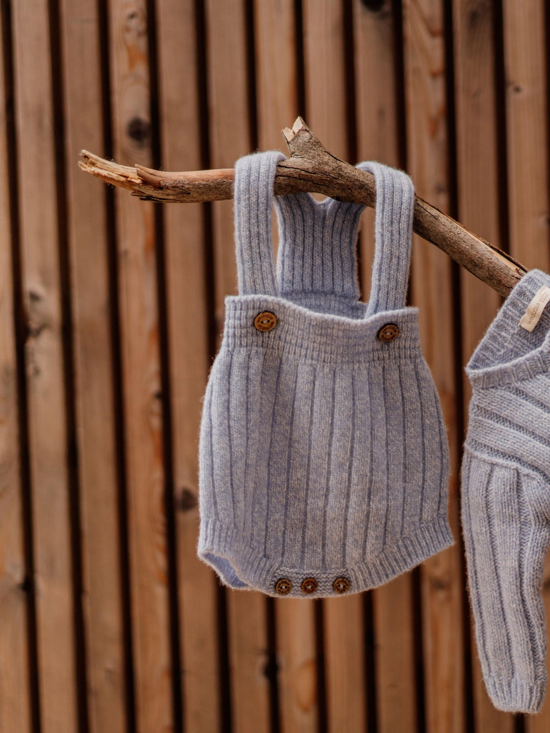 Salopette corta in lana merino 04305A 43 WEDOBLE 