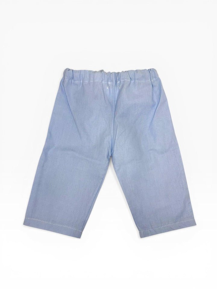 Pantalaccio in cotone celeste MATTIA 77 Mantì 