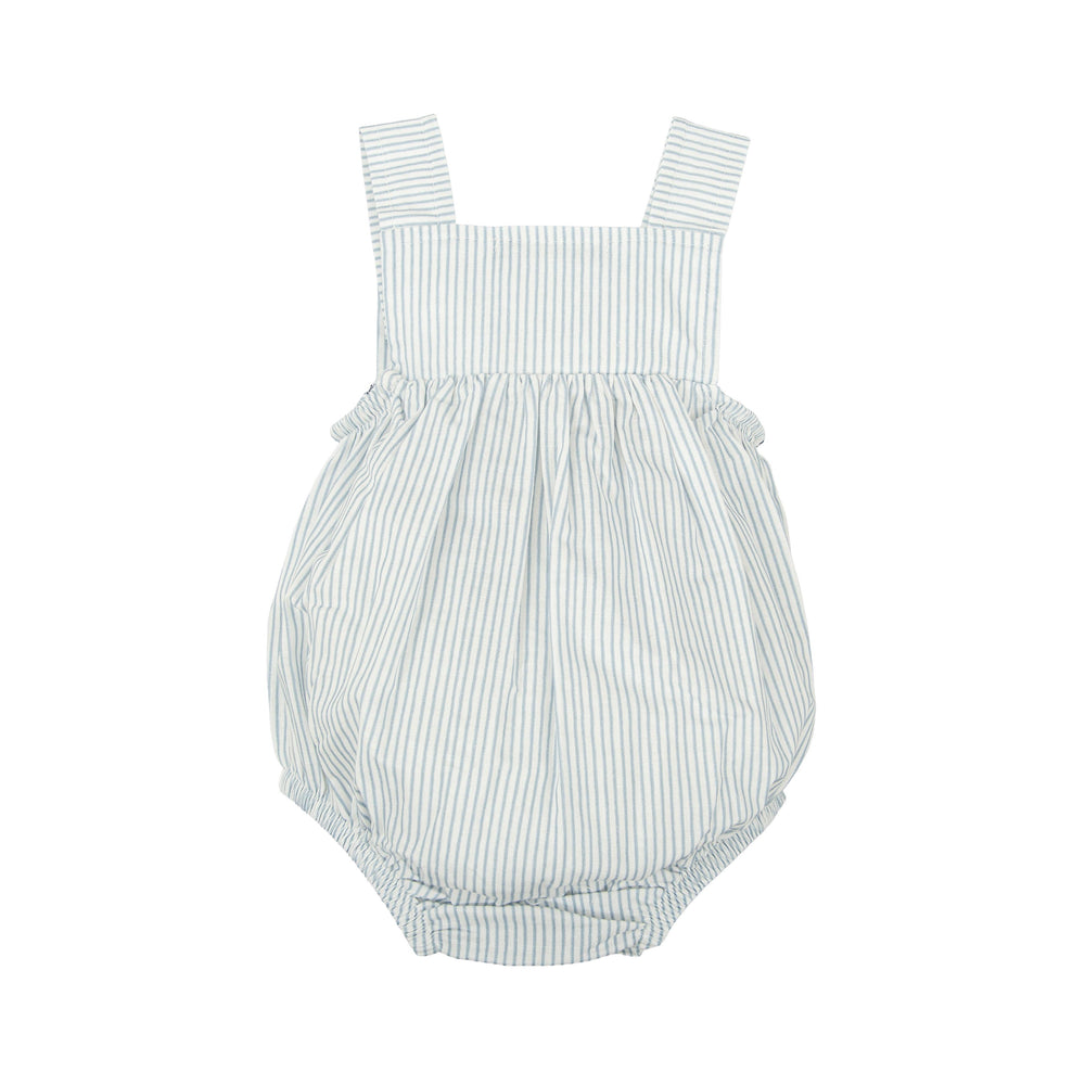 Pagliaccetto a righe con punto smock 30420 CE BABIDU 