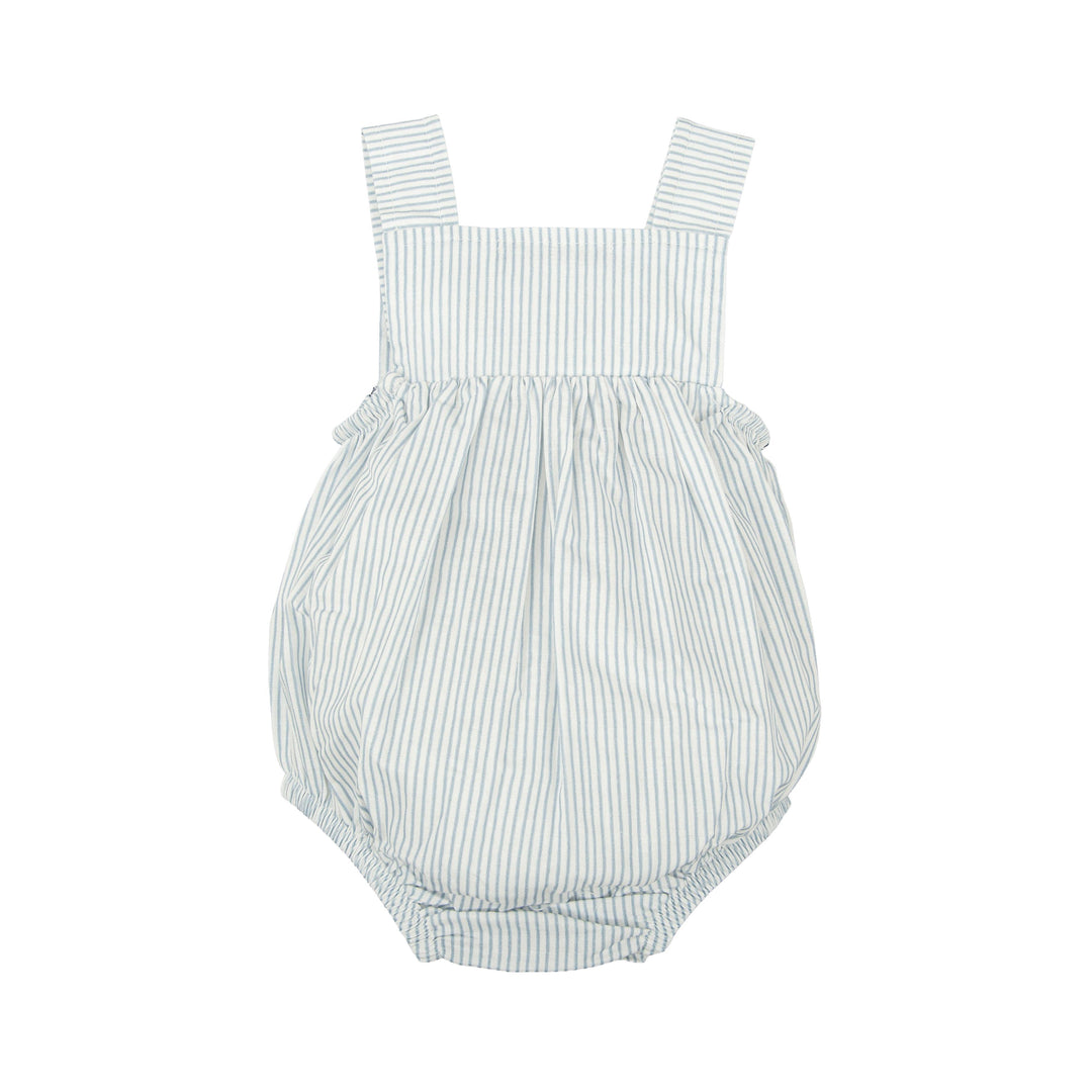 Pagliaccetto a righe con punto smock 30420 CE BABIDU 