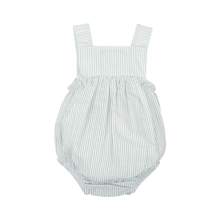 Pagliaccetto a righe con punto smock 30420 CE BABIDU 