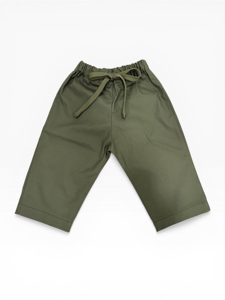 Pantalaccio in cotone verde MATTIA 129 Mantì 