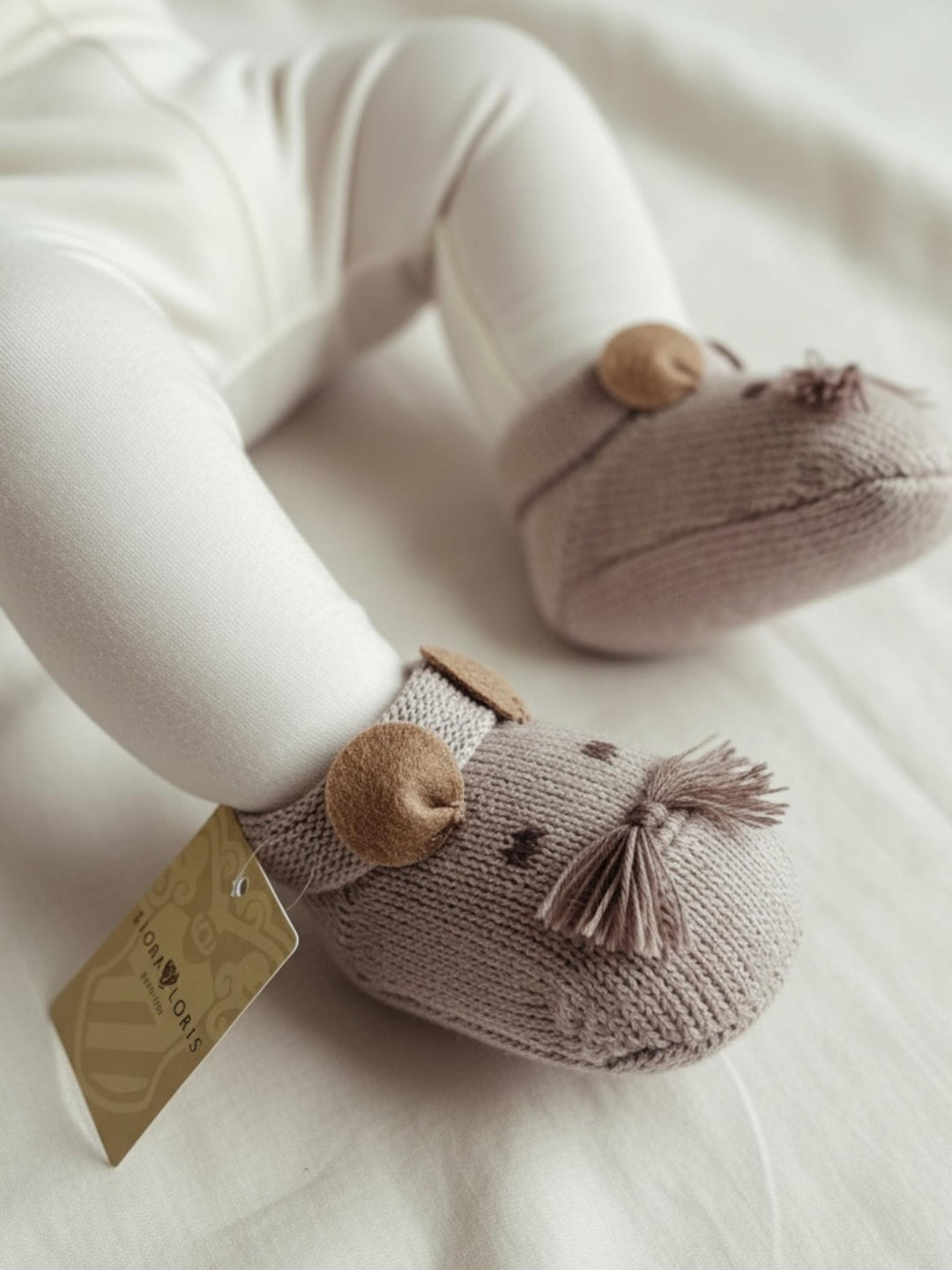 Scarpine in lana a tema topolino 3037 K5 STORY calze 