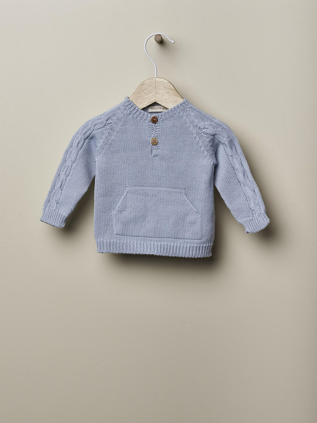 Maglione, con collo serafino, lavorato in maglia 04301C 01 WEDOBLE 