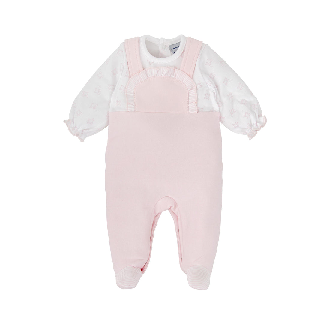 Tutina intera con stampa a stelline 14128 BR BABIDU 