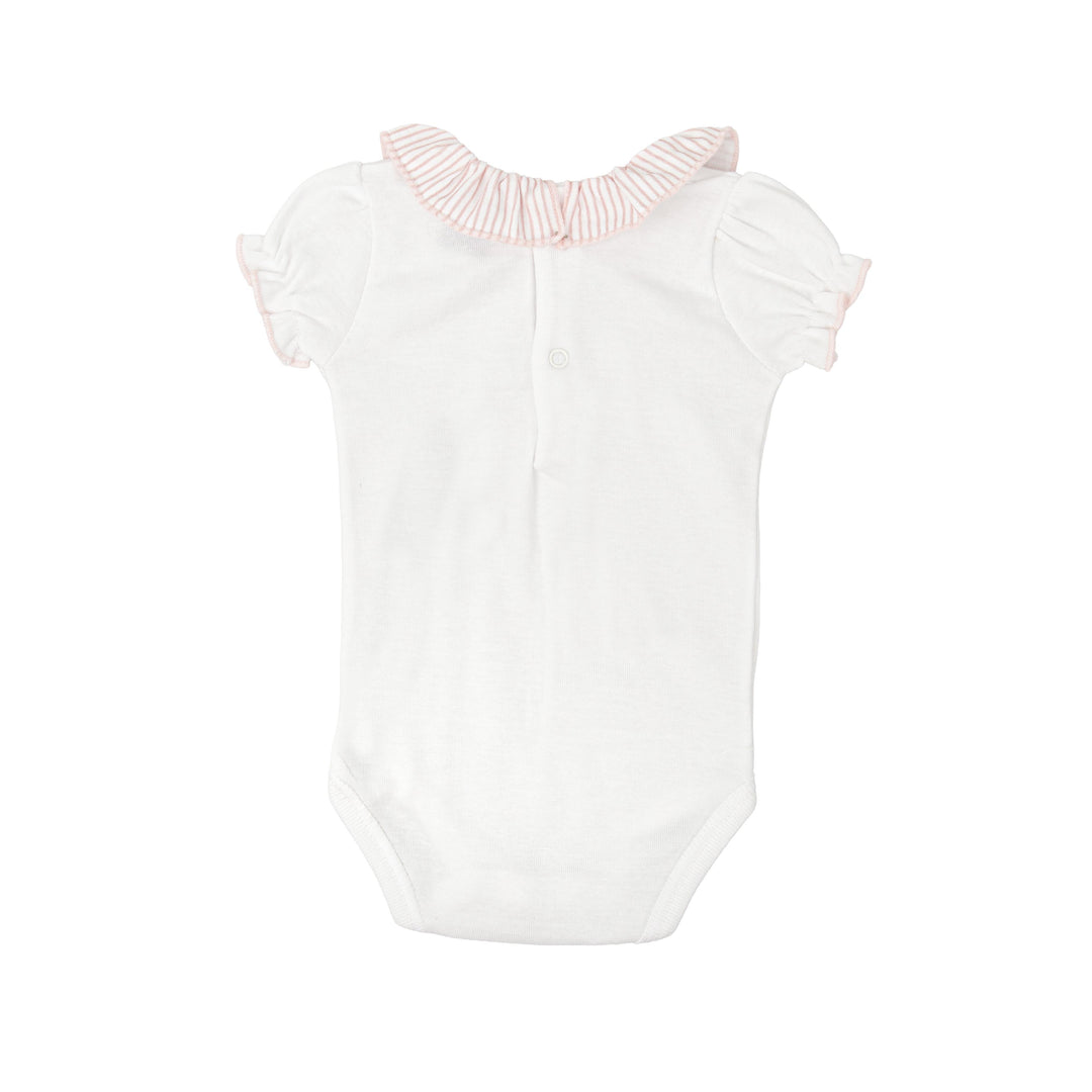 Completo con body e culotte rosa 46221 BR BABIDU 