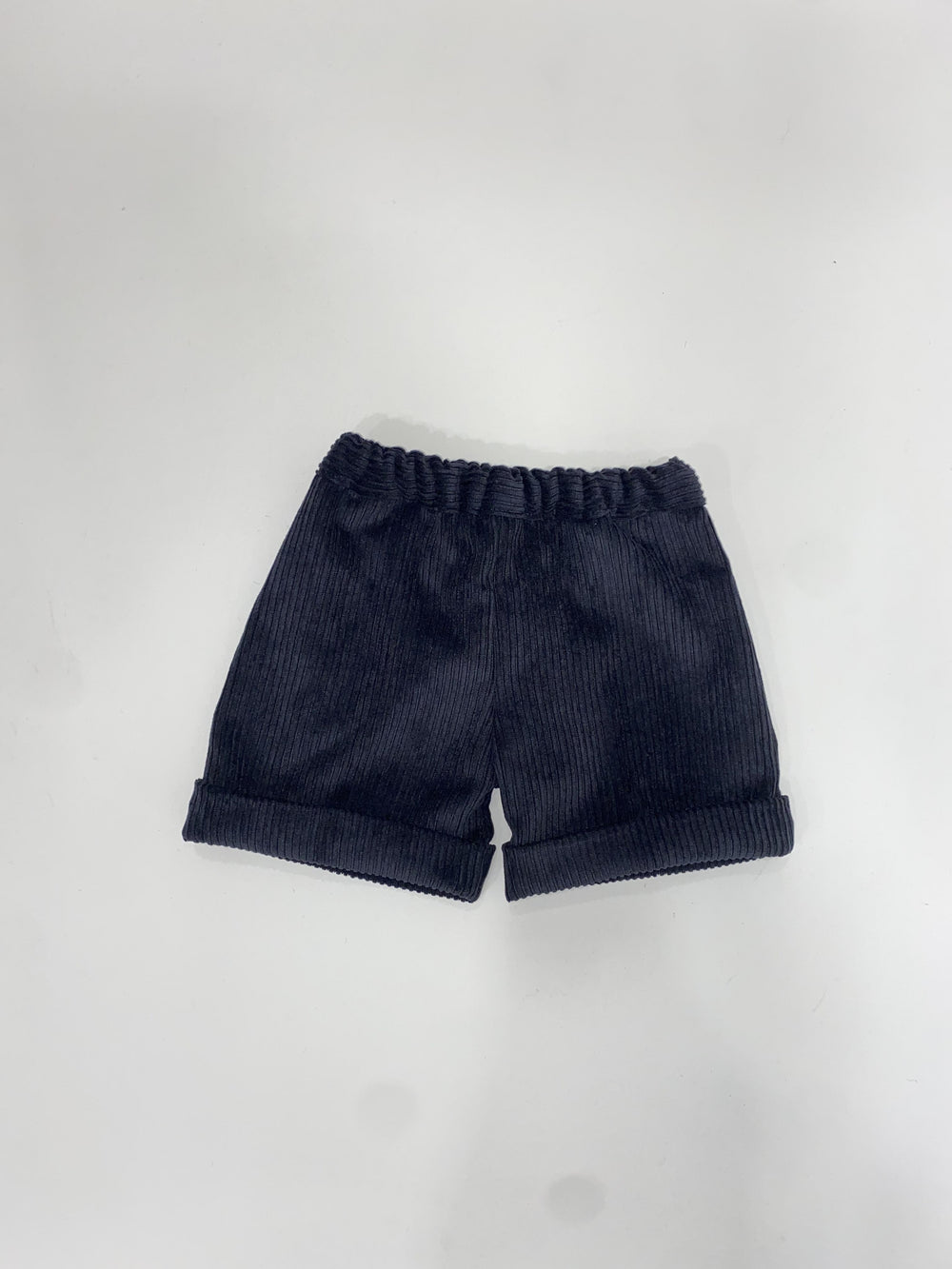 Bermuda all'Inglese in velluto blu NAPOLI 103 Mantì 