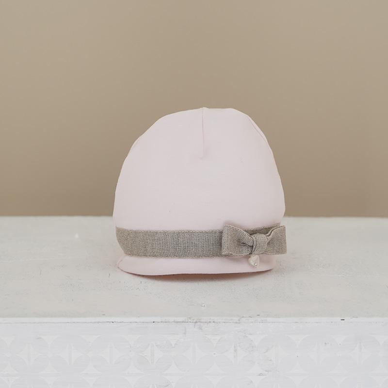 Cappellino con fiocco CA25 RO NINNAOH 