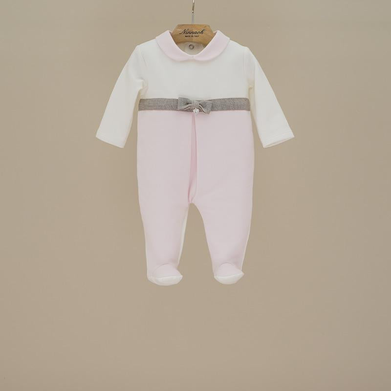 Tutina bicolore in caldo cotone T21 RO NINNAOH 