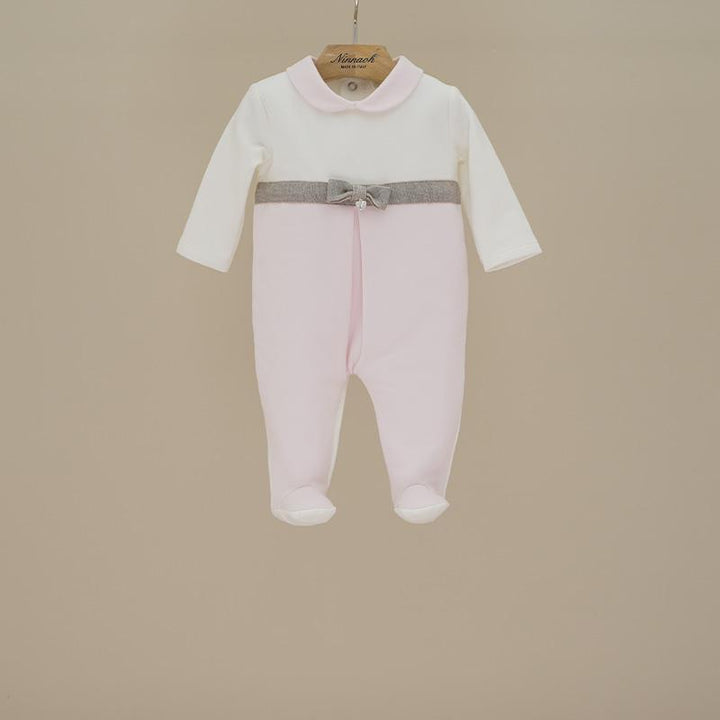 Tutina bicolore in caldo cotone T21 RO NINNAOH 