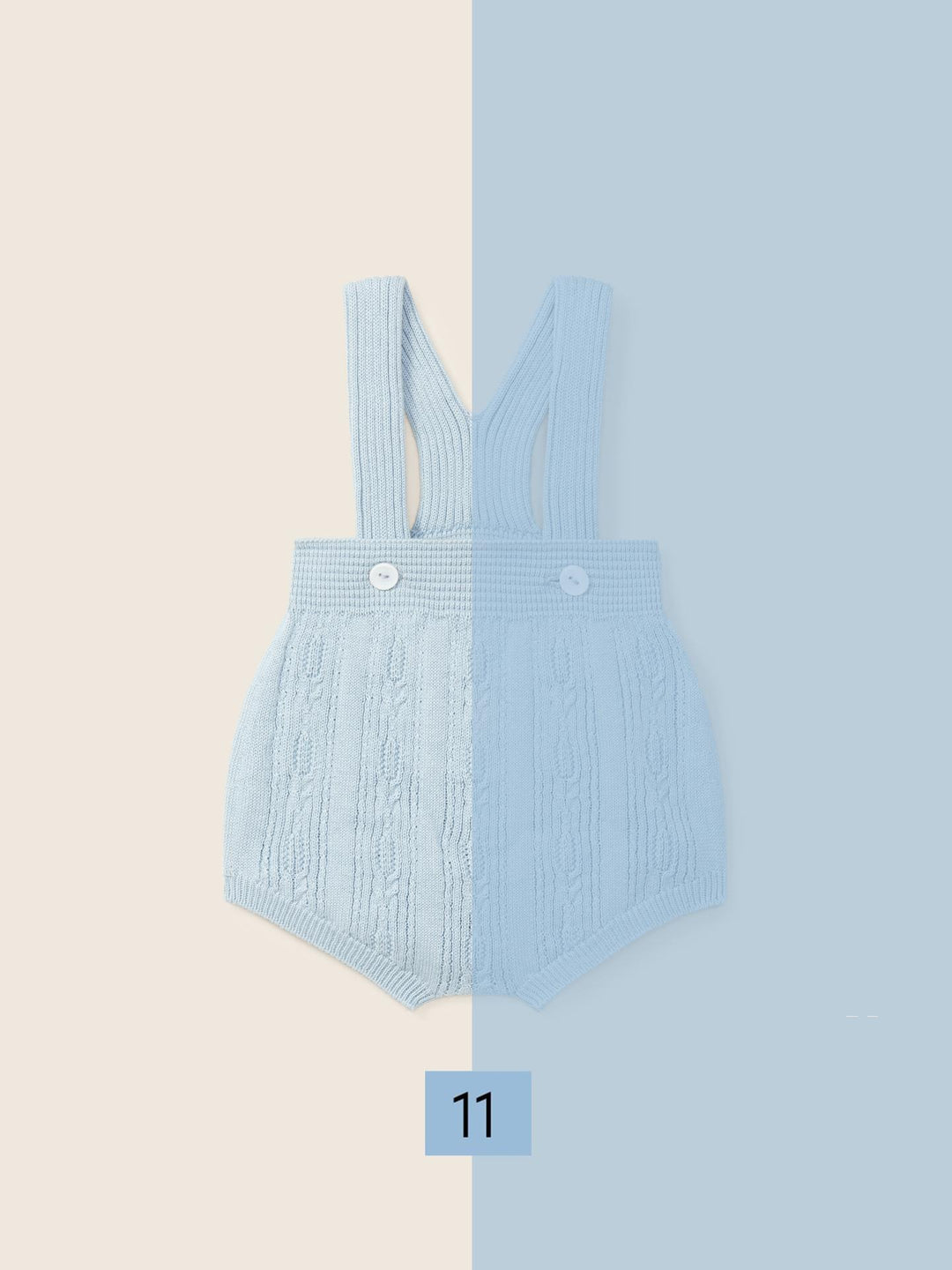 Salopette in filo traforata 03305B 11 WEDOBLE 