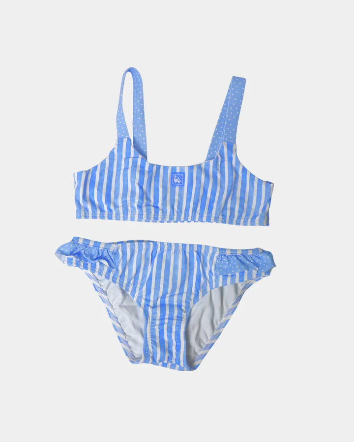 Bikini Rayas 40 RAYAS AZ AL AGUA PATOS 