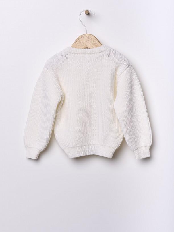 Cardigan a costine 10308B 03 WEDOBLE 
