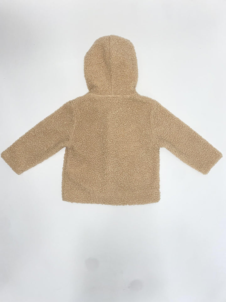 Cardigan orsetto in tessuto teddy con cappuccio GN8343 BS Teto e Tatta 