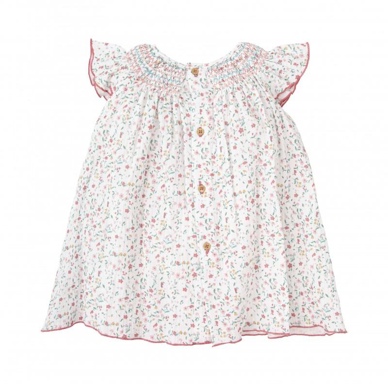 Vestito fantasia floreale 90406 MU BABIDU 