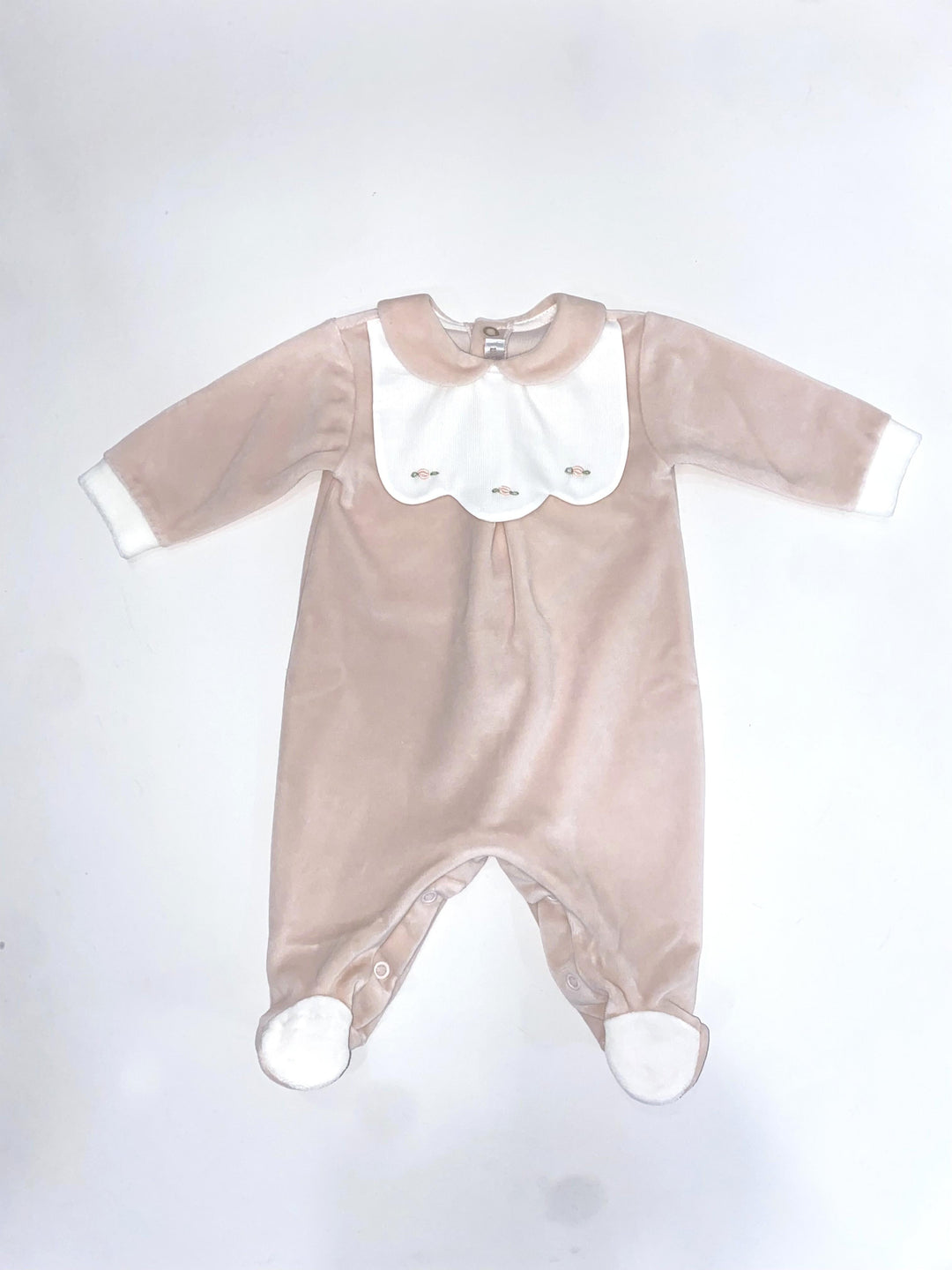 Tutina in ciniglia ricamata a mano TU8081 RO Teto e Tatta 