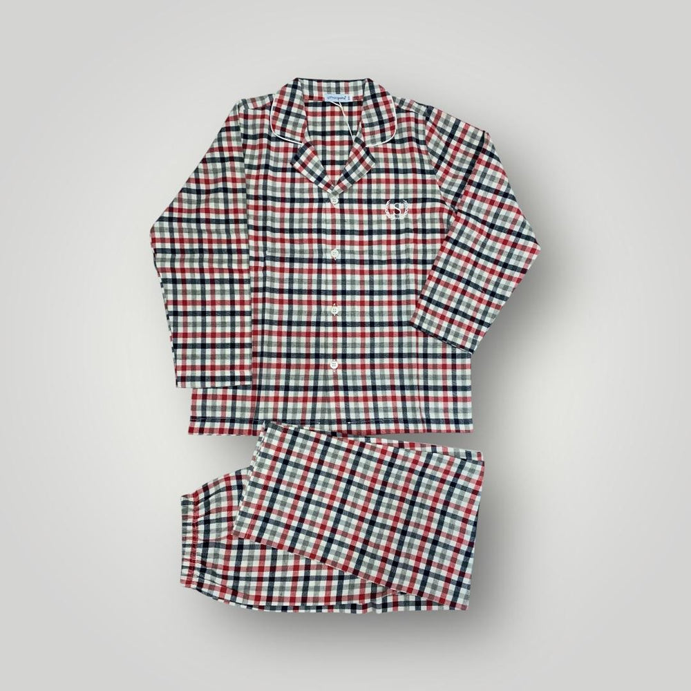 Pigiama in flanella a quadri FSI 9227I00F RS## SOTTOCOPERTA 