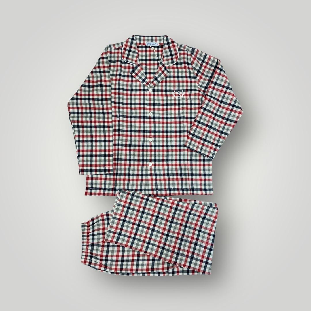 Pigiama in flanella a quadri FSI 9227I00F RS## SOTTOCOPERTA 