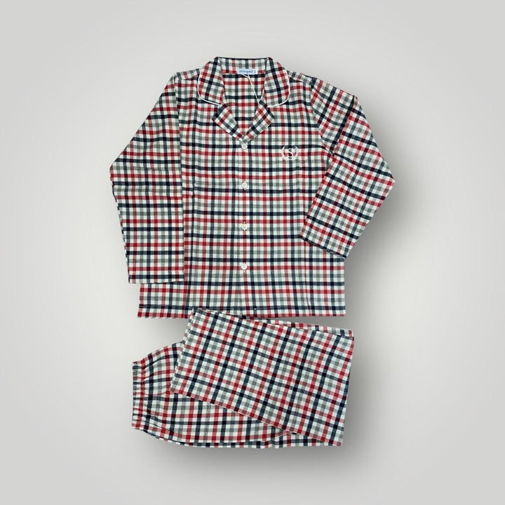 Pigiama in flanella a quadri FSI 9227I00F RS## SOTTOCOPERTA 