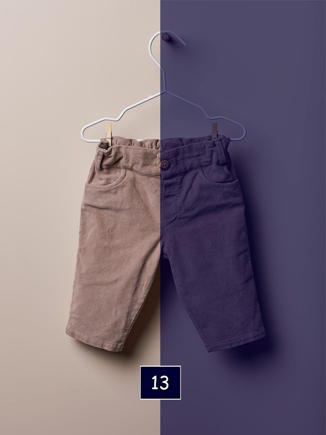 Pantalone a costine 04922R 13 WEDOBLE 