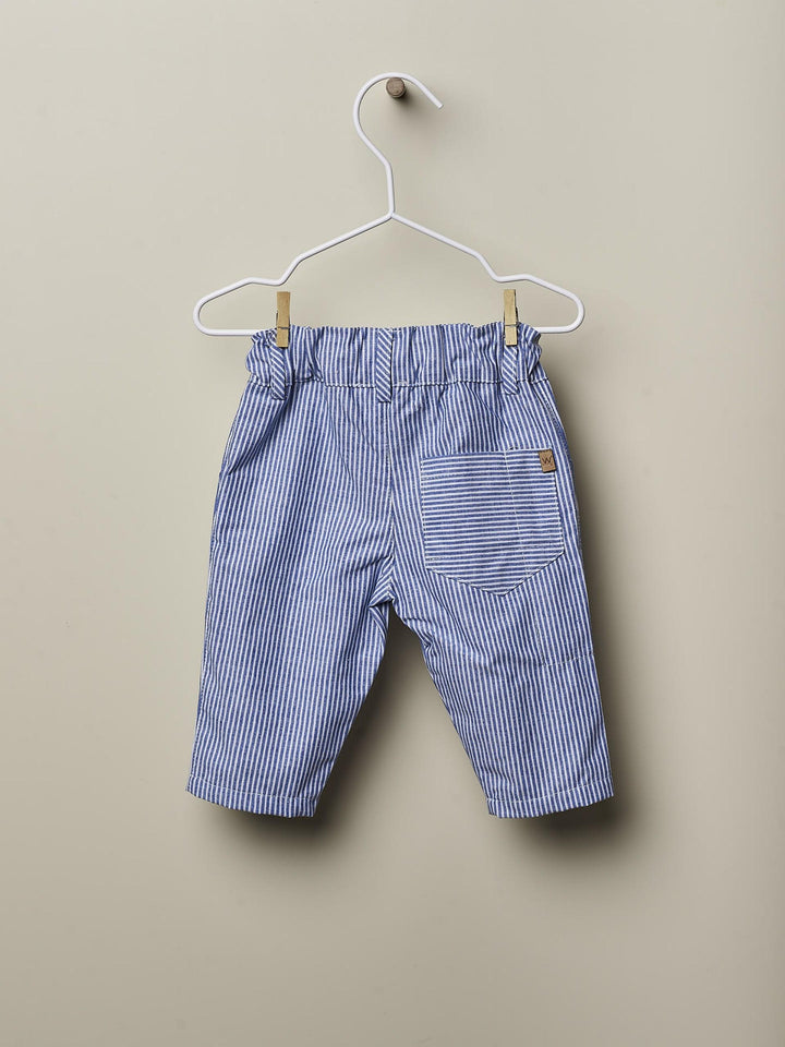 Pantaloni in denim con righe 09922R 90 WEDOBLE 