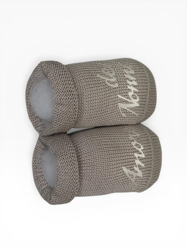 Scarpine "Amore dei nonni" in filo 8895 9J STORY calze 